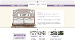 Desktop Screenshot of meridenmonument.com